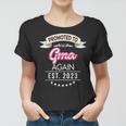 Promoted To Gma Again Est 2023 New Mom Dad Mother Father Women T-shirt