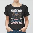 Proud Daughter Of Us Air Force Veteran Patriotic Military V2 Women T-shirt