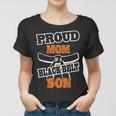 Proud Mom Of A Black Belt Son Karate Mom Women T-shirt