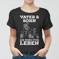 Quad Vater Sohn Papa Atv Fahrer Vatertag Frauen Tshirt