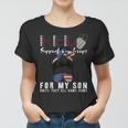 Red Friday Military I Wear Red For My Son Remember Everyone Women T-shirt
