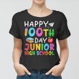 Retro 100 Days Of Junior High School Teachers & Students Women T-shirt