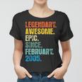 Retro Legendär Seit Februar 2005 18 Jahre Alt Frauen Tshirt