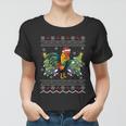 Rooster Lover Xmas Gift Ugly Rooster Christmas Great Gift Women T-shirt