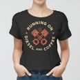 Running On Diesel And Coffee Trucking For Me Women T-shirt
