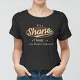 Shane Last Name Shane Family Name Crest Women T-shirt