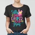 Silly Rabbit Easter Is For Jesus Christians Funny Easter Women T-shirt