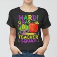 Teacher Mardi Gras 2023 Teacher Squad Family Matching Funny Women T-shirt