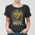 The Legend Is Alive Jordan Family Name Women T-shirt