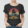 This Is The Way The Dadalorian Dad Vintage Women T-shirt