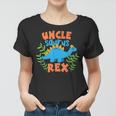 Uncle Saurus Rex Dinosaur Family Reunion Women T-shirt