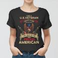 Us Veteran Believe In God Country Flag Proud American Gift Women T-shirt
