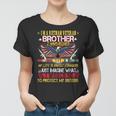 Vietnam Veteran Sisters Proud Vet Brother Fathers Day Women T-shirt
