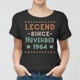 Vintage Legend Seit November 1964 Geburtstag Männer Frauen Frauen Tshirt