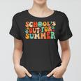 Vintage Schools Out For Summer Ladies Women Kids Teacher Women T-shirt