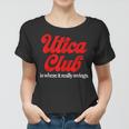 Vintage Utica Club Vintage Beer Lover Gift Women T-shirt