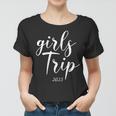 Womens Girls Trip 2023 Vacation Weekend Getaway Party Funny Women T-shirt