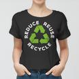 Womens Reduce Reuse Recycle Earth Day 2023 Women T-shirt
