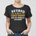 Womens Retired Coast Guard 2023 Us Coastguard Retirement Women T-shirt