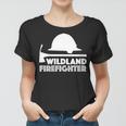 Womens Wild Land Rural Fire Fighters Forest Ladder-Man Helmet Ax Women T-shirt
