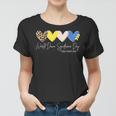World Down Syndrome Awareness Day 321 Trisomy Support Women T-shirt