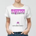 18 Geburtstag Gästebuch 18 Jahre Geburtstagsgeschenk Gast Frauen Tshirt