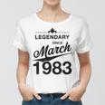 40 Geburtstag 40 Jahre Alt Legendär Seit März 1983 V2 Frauen Tshirt