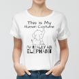 This Is My Echthaar Kostüm Ich Bin Wirklich Ein Elefant Frauen Tshirt