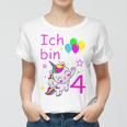 Einhorn Frauen Tshirt für Mädchen 4 Jahre, Zauberhaftes Einhorn-Motiv