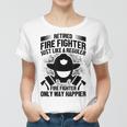 Firefighter Retirement Gift - Retired Fire Fighter Just Like Women T-shirt