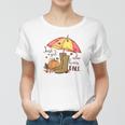 Funny Fall Just A Girl Who Love Fall Women T-shirt