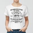 Herren Vintage Der Mann Mythos Die Legende 1973 50 Geburtstag Frauen Tshirt