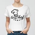 Koch Chefkoch Chef De Cuisine Sternekoch Kochmütze Küche Frauen Tshirt