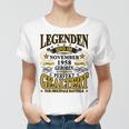 Legenden November 1958 Geburtstag Frauen Tshirt, 65 Jahre Lustiges Tee