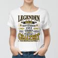 Legenden Sind Im September 1953 Geboren 70 Geburtstag Lusti Frauen Tshirt