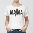 Mama Lightning Bolt Leopard Cheetah Print Mothers Day Women T-shirt