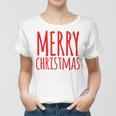 Merry Christmas Weihnachts Spruch Dekoration Damen Herren V3 Frauen Tshirt