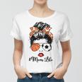 Mom Life Basketball Soccer Mom Bandana Mothers Day Messy Bun Gift For Womens Women T-shirt