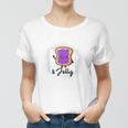 Peanut Butter And Jelly Costumes For Adults Funny Food Fancy Women T-shirt
