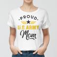 Proud Us Army Mom Family Parents Mother Son Daughter Gift Women T-shirt