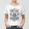 Retro 100 Geburtstag Geschenk Für Oma 100 Jahre Alt 1922 V2 Frauen Tshirt