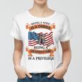 Veteran Wife Privilege Veterans Day Gift Women T-shirt