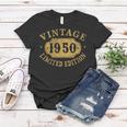 1950 70 Years Old 70Th Birthday Anniversary Gift Limited Women T-shirt Unique Gifts