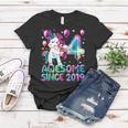 4 Years Old Unicorn Flossing 4Th Birthday Girl Unicorn Party V5 Women T-shirt Funny Gifts