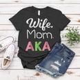 Aka Mom Alpha Sorority Gift For Proud Mother Wife Women T-shirt Unique Gifts