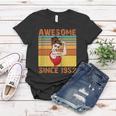 Awesome Since 1952 70Th Birthday Messy Bun Women T-shirt Unique Gifts