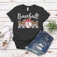 Baseball Mom Leopard Funny Softball Mom Mothers Day 2023 Women T-shirt Unique Gifts