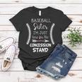 Baseball Sister Im Just Here For The Concession Stand Women T-shirt Unique Gifts