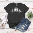 Basketball Herzschlag Herren Frauen Tshirt, Sportliches Design in Schwarz Lustige Geschenke