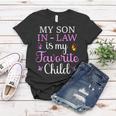 Butterfly Women My Son In Law Is My Favorite Child Women T-shirt Unique Gifts